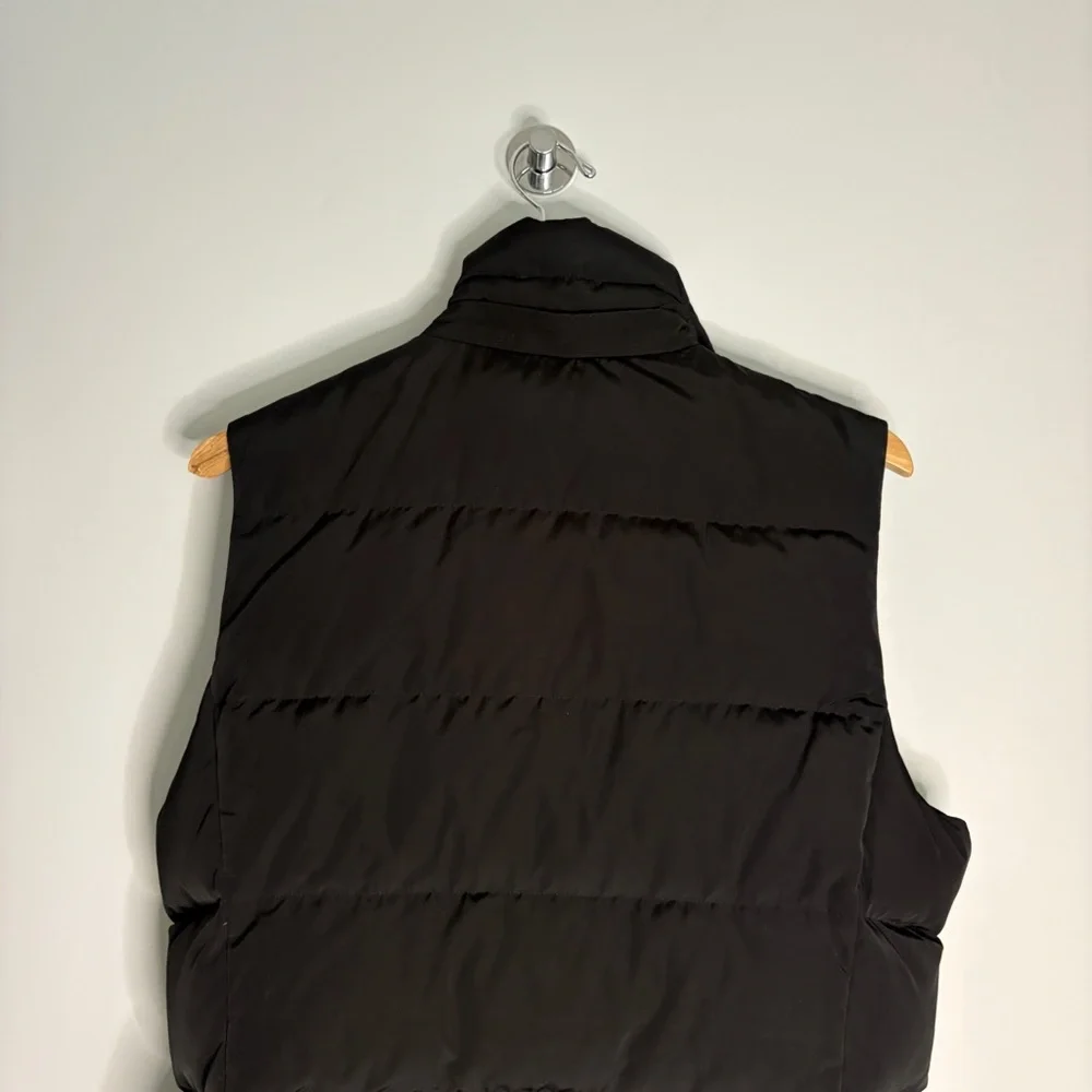 Talbots Black Down-Filled Quilted Puffer Vest – Size M - Picture 5 of 10